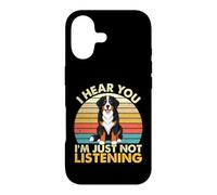 Custodia per iPhone 17 Ti sento, non sto ascoltando - Bovaro del Bernese