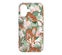 Custodia per iPhone 17 Tiger in Tropical Palms Safari Theme