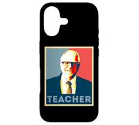 Custodia per iPhone 17 Tim Walz Insegnante Ritratto Pop Art Retro Vintage
