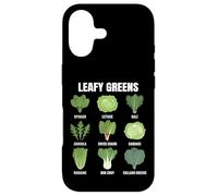 Custodia per iPhone 17 Tipi di verdure a foglia verde grafico vegetale botanico
