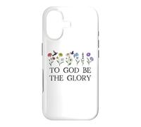 Custodia per iPhone 17 To God Be the Glory Christian Bible Verse Give God the Glory