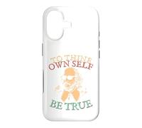 Custodia per iPhone 17 To Thine Own Self Be True.. Shakespeare in Sunglasses Hamlet