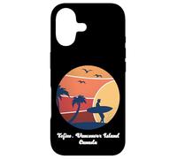 Custodia per iPhone 17 Tofino Vancouver Island Canada Surf Vintage Surfer Beach