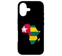 Custodia per iPhone 17 Togo Flag Africa Continent Silhouette Gift Togolese People