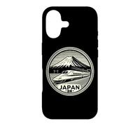 Custodia per iPhone 17 Tokyo Giappone Shinkansen Bullet Train giapponese Kanji Souvenir