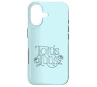 Custodia per iPhone 17 Totus Tuus Floral Catholic Marian Design Cattolico Latino