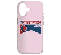 Custodia per iPhone 17 Tour du Mont Blanc Montblanc 4810 Regali escursionistici Francia