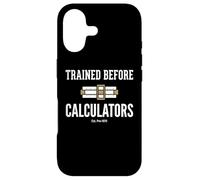 Custodia per iPhone 17 Trained Before Calculators Est Pre 1970 Engineering Humor