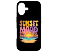 Custodia per iPhone 17 Tramonto Mood Spiaggia Tropicale Oceano Vibrazioni Estive