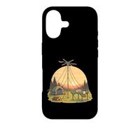Custodia per iPhone 17 Tramonto portatile del campo dell'antenna del giorno del campo