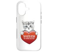 Custodia per iPhone 17 Trap Neuter Return (TNR) The Humane Solution gatto cuore amore