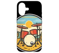 Custodia per iPhone 17 Trap Set Comic Look Music Concert