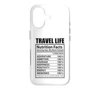 Custodia per iPhone 17 Travel Life Fatti nutrizionali Vacanza divertente