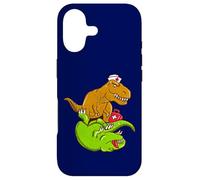 Custodia per iPhone 17 Trex medico che esegue la CPR EMT Nurse Doctor Dinosaur