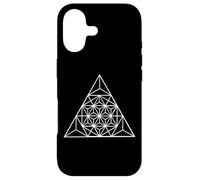 Custodia per iPhone 17 Triangolo di geometria sacra arte antica triangolo geometrico meme