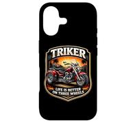 Custodia per iPhone 17 Triker Life Is Better On Tre Ruote Motociclista Proprietario