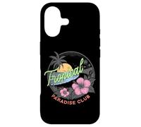 Custodia per iPhone 17 Tropical Paradise Club Estate Tramonto Ibisco