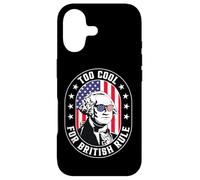 Custodia per iPhone 17 Troppo bello per il dominio britannico George Washington 4 luglio 1776
