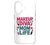 Custodia per iPhone 17 Truccatrice Mamma Vita Diva Cosmetologo Estetista MUA