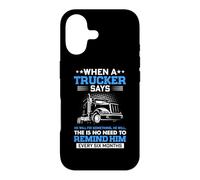 Custodia per iPhone 17 Trucking When A Trucker Says Funny Truck Driver