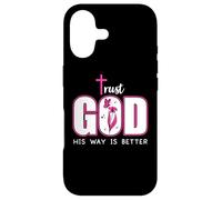 Custodia per iPhone 17 Trust God Trust Jesus Christian In God We Trust Bible Verse