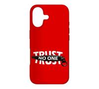 Custodia per iPhone 17 Trust No One Cool Motivational Illustration Graphic Quotes