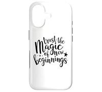 Custodia per iPhone 17 Trust the Magic of New Beginnings Sign,Magic New Beginnings