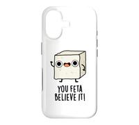 Custodia per iPhone 17 Tu, Feta, ci credi, divertente gioco di parole al formaggio