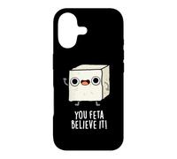 Custodia per iPhone 17 Tu, Feta, ci credi, divertente gioco di parole al formaggio
