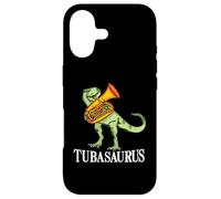Custodia per iPhone 17 Tuba Music Kids Dinosaur Tubasaurus Tuba Player