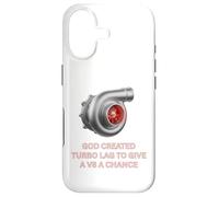 Custodia per iPhone 17 Turbocompressore Dio Creato Turbo Lag per un V8 Turbo Car Guys