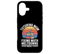 Custodia per iPhone 17 Tutoraggio Mamma Fissaggio Matematica Meltdowns Quotidiano Retrò