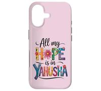 Custodia per iPhone 17 Tutta la mia fede è in Yahusha - Regali per Yahudim, Yahudah