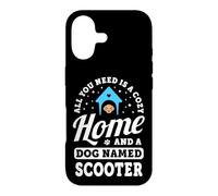 Custodia per iPhone 17 Tutto ciò di cui hai bisogno è una casa accogliente e un cane chiamato Scooter Dogs Name