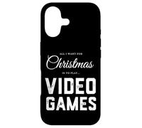 Custodia per iPhone 17 Tutto quello che voglio per Natale è giocare ai videogiochi