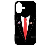 Custodia per iPhone 17 Tuxedo Suit Presidenti giorno T-shirt Trump Pin Costume 2020