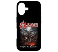 Custodia per iPhone 17 Ufficiale Saxon Hell Fire Heavy Metal band