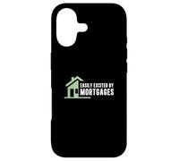 Custodia per iPhone 17 Ufficiali di prestito di proprietà dei prestatori di mutui divertenti facilmente eccitati