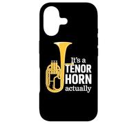 Custodia per iPhone 17 Umorismo o Scherzo Divertente di Corno Tenore in Brass Band