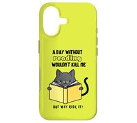 Custodia per iPhone 17 Un giorno senza leggere non mi ucciderebbe ma perché rischiare?