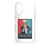 Custodia per iPhone 17 Un patriota deve essere sempre pronto a difendere il suo paese USA