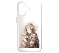 Custodia per iPhone 17 Una donna che indossa un kimono tradizionale giapponese che sogna sogni diurni leggeri e fragili