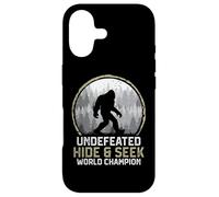 Custodia per iPhone 17 Undefeated Bigfoot Retro Vintage Sasquatch Men Women Funny