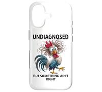 Custodia per iPhone 17 Undiagnosed But Something Ain't Right Funny Chicken Coworker