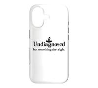 Custodia per iPhone 17 Undiagnosed But Something Ain't Right Women Funny Witch Hat