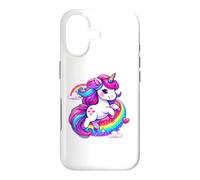 Custodia per iPhone 17 Unicorn Dreams: La Magia e i Colori dell’Arcobaleno