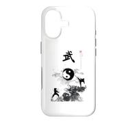Custodia per iPhone 17 Uniforme da karate Goju, costume da karate, calligrafia