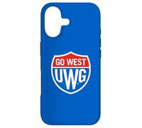 Custodia per iPhone 17 University of West Georgia UWG Wolves Go West Shield Logo