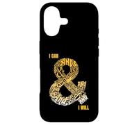 Custodia per iPhone 17 University Varsity-Gold Can & Will Varsity-Oro Giallo