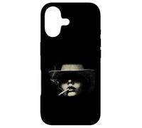 Custodia per iPhone 17 Uomo Misterioso Con Sigaretta In Cappello Fedora